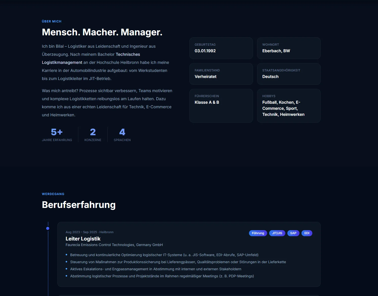 Digitaler CV Screenshot – moderne Alternative zum PDF-Lebenslauf