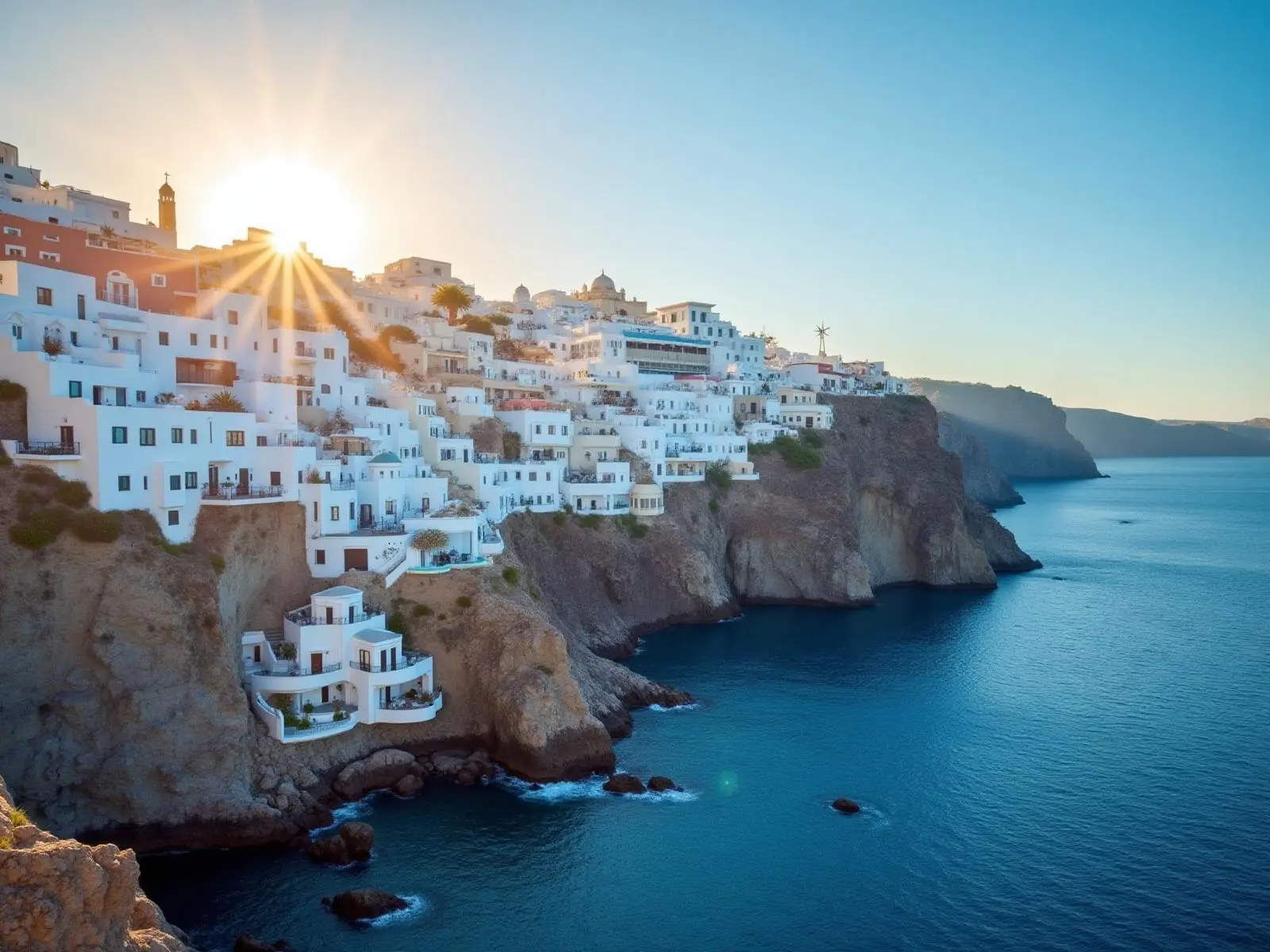 Santorini Volcanic Landscape